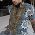 Retro style short-sleeved shirts for men